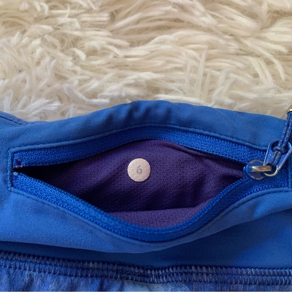 Lululemon Speed Short Tidal Trip Pipe Dream Blue Pipe Dream Blue Tye Dye - Picture 4 of 13